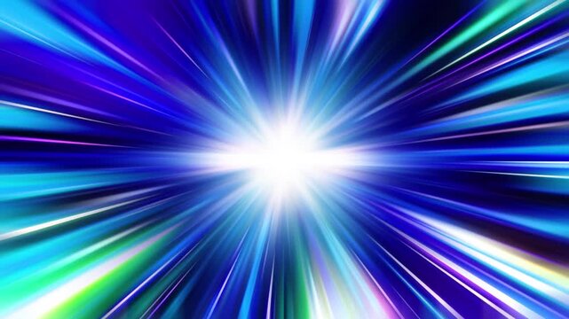 Radial Light Background Emitting from the Center