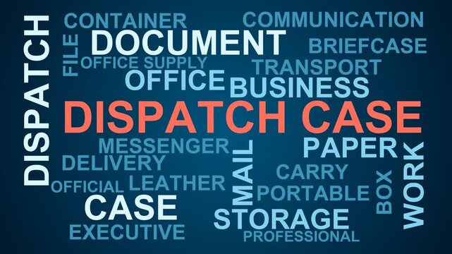 Dispatch Case Word Cloud