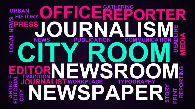 City Room Word Cloud