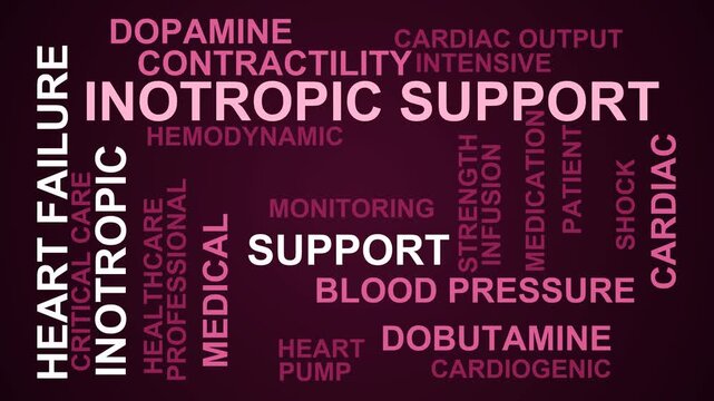 Inotropic Support Word Cloud