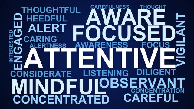 Attentive Word Cloud