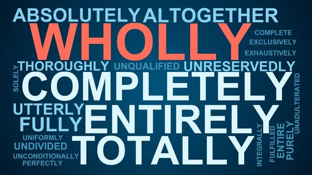 Wholly Word Cloud