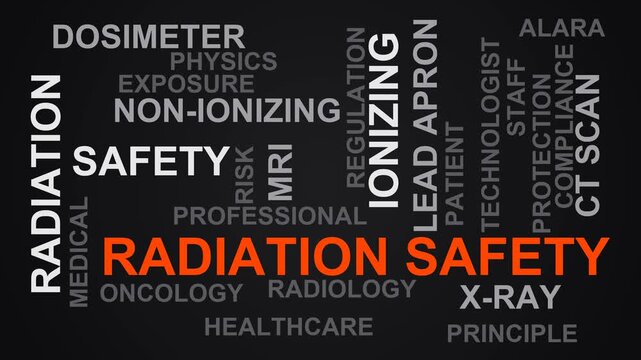 Radiation Safety Word Cloud