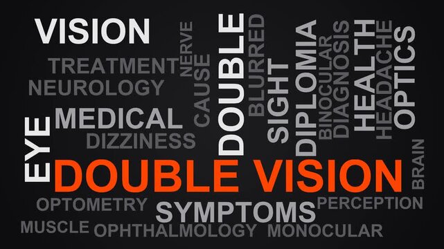 Double Vision Word Cloud