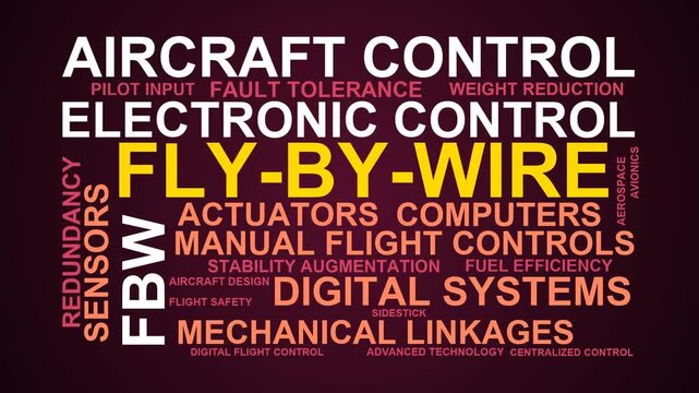 Fly-By-Wire Word Cloud