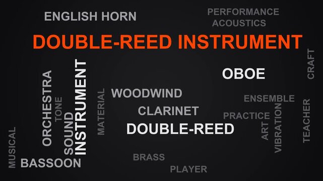 Double-Reed Instrument Word Cloud