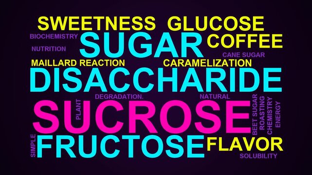 Sucrose Word Cloud
