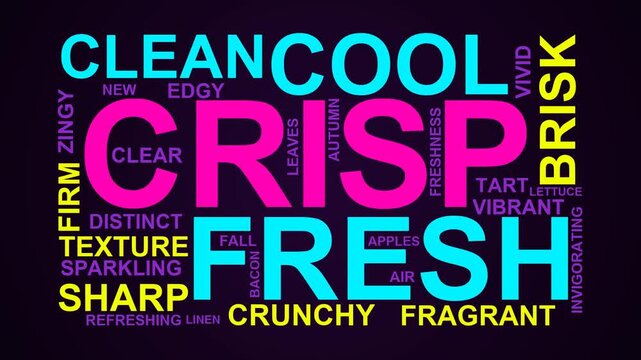 Crisp Word Cloud