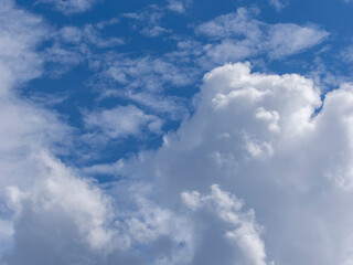 Obraz premium 青空と白い雲