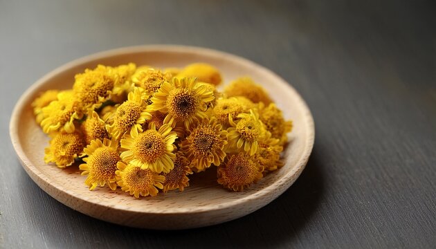 Dried Small Yellow Chrysanthemum