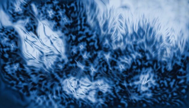 Blue Dye Indigo Background And Abstract