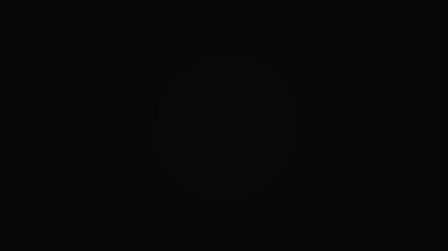 Dark Mode Mindfulness Mobile App Interface with Wellness Goal Met and Review Session Button Animation