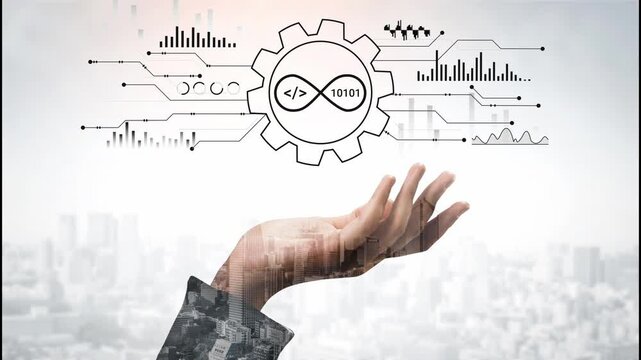 Hand Reaching for Digital Integrations Representing Data Processing and Machine Learning Concepts in a Modern Business Environment. Entropy.