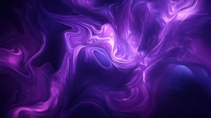 Abstract Swirling Violet Lilac Vortex
