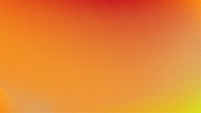 Vibrant Orange and Red Gradient Background with Soft Grainy Noise