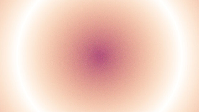 Purple and Peach Gradient Background with Grainy Noise Texture and Luminous Aura Ring