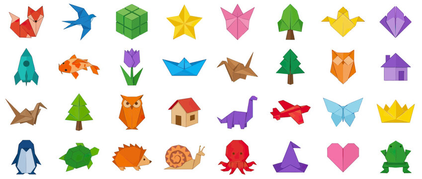 Origami Collection: Animals, Objects, and Nature