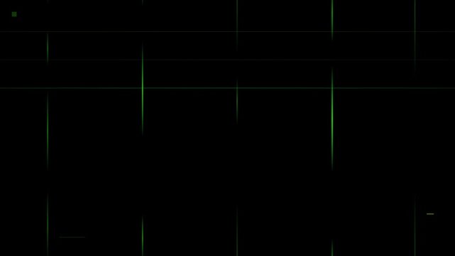 Digital Matrix Green VHS Noise With Cyber Effects