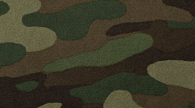 Camouflage pattern fabric texture background