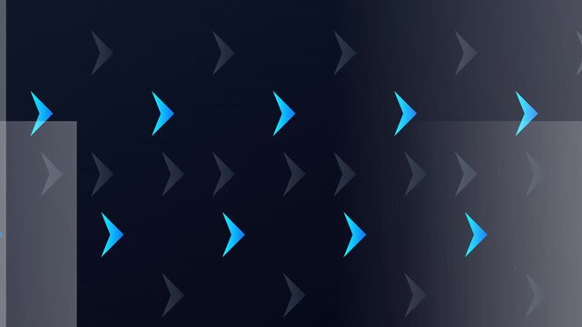 dynamic arrow shining vector direction background loop