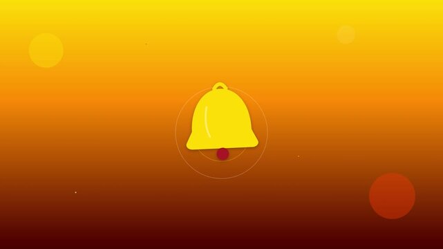 dynamic liquid drip notification bell center animation