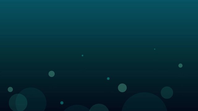 dynamic ocean teal vector bokeh motion background
