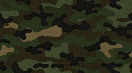 Fototapeta premium Green and brown camouflage pattern background