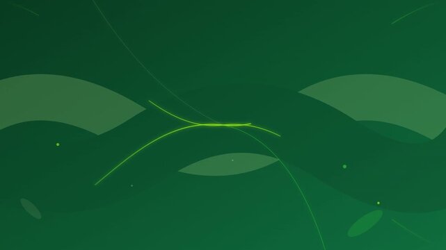 eco friendly green organic leaf vein vector animation