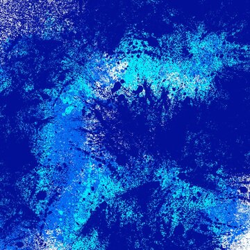 Abstract Blue Splash Background