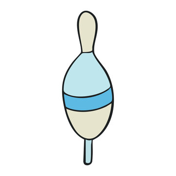 Fishing Float Stick Illustration