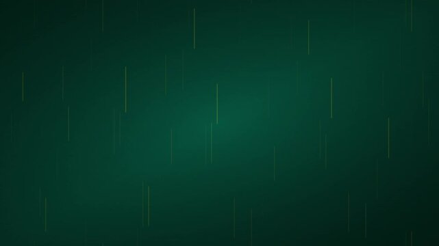 Elegant Luxury Rain Design In Deep Emerald Gradients