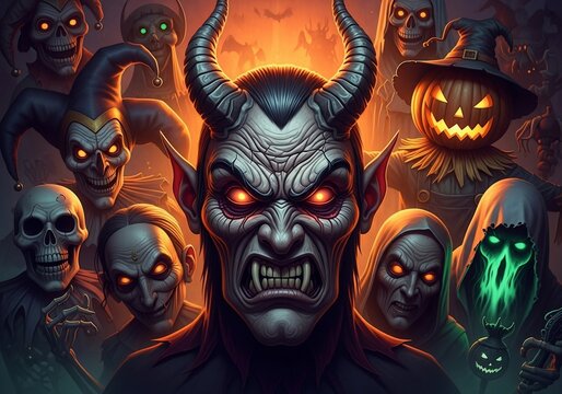 Infernal Gathering, Eldritch Visages Ablaze