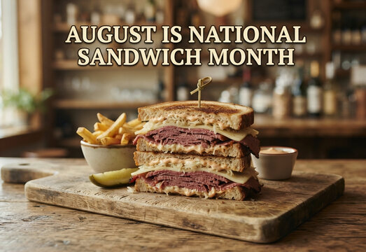August Is National Sandwich Month Delicious Deli Meat Special
