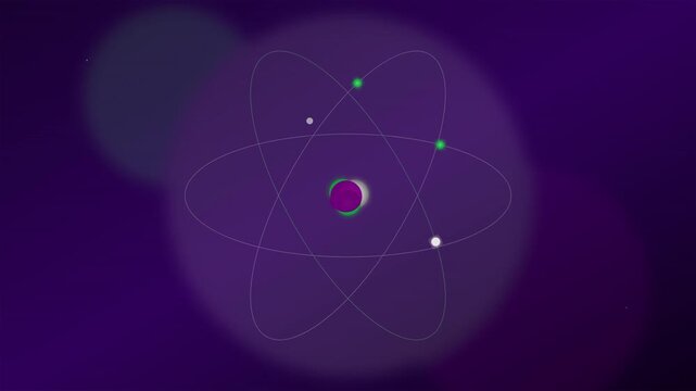 floating atomic molecular science structure motion loop