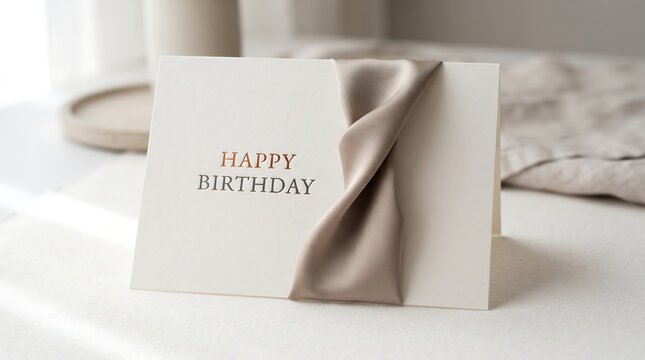 Happy birthday greeting card