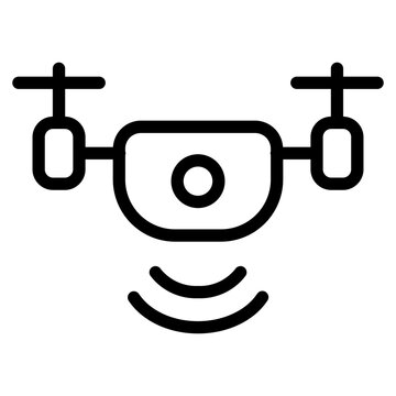 Electronic devices and gadgets icons for web and mobile app. Smart devices, technology, computer monitor, smartphone, tablet, laptop, drone. Vector illustration