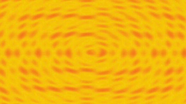 Generic Vivid Yellow Pattern Motioning Focus in Abstract Centered Wavy Ripple Setting