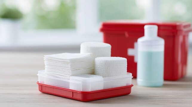 Comprehensive First Aid Kit Supplies for Emergency Medical Treatment and Safety Preparedness