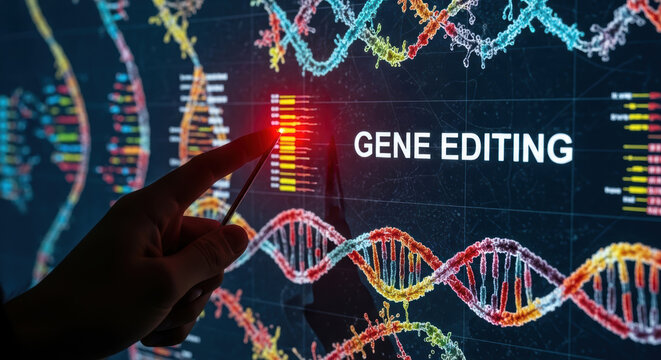 Gene editing home automation dna sequence laboratory science