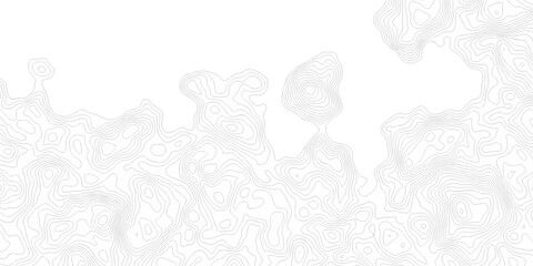 Abstract white discovery vector topo map creative paper design. White wave grid stripe line map topography. vector geographic contour mounted map background. © haven lklkj11