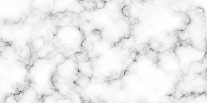 Natural limestone marble veins glossy black and white wall and floor tiles construction vintage closeup antique decoration luxury interior texture design.