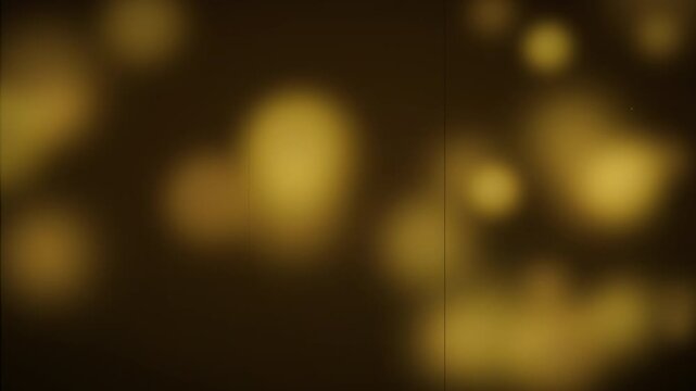 Explosive Light Leak Bursts with Floating Gold Bokeh