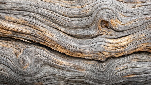 Driftwood grain background natural weathered wood texture surface patterns seamless backdrop material design eco-friendly organic flowing lines aged timber