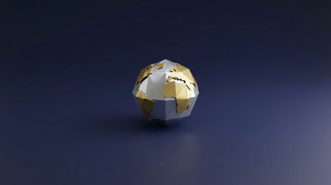 Corporate Presentation Cover, Strategic Leadership, and Global Business Visio