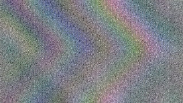 Iridescent chevron pattern with textured gray surface