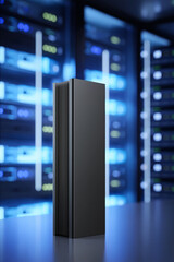 Fototapeta premium Advanced Computing Hardware for Optimizing Data Processing Speed