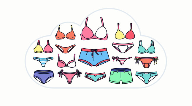 Summer Beachwear Fashion Collection - Women's Swimwear Icons