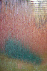 Abstract texture with blurred natural colored streaks and patch © Gloream