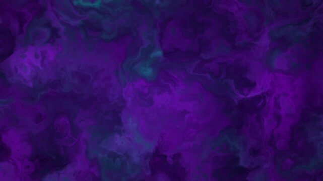 Swirling deep purple and teal abstract background