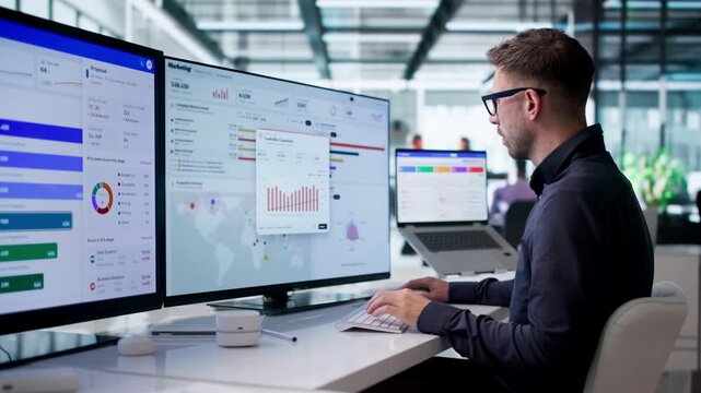 Marketing Manager Designs Personalized Email Campaign